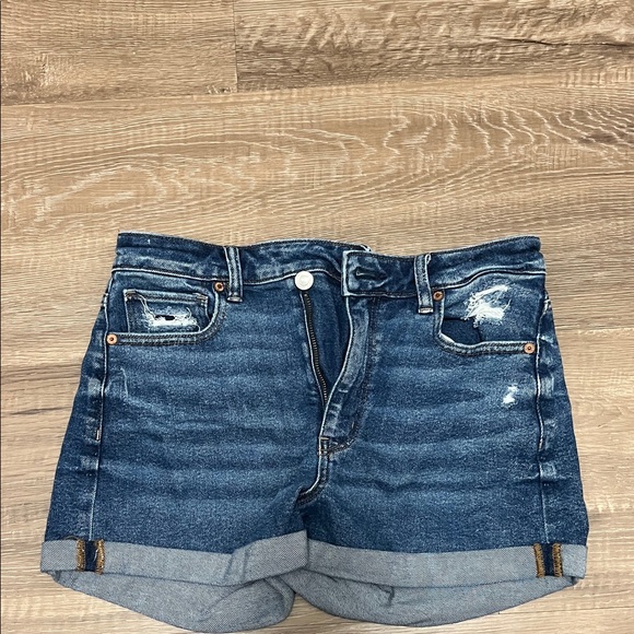 American Eagle Outfitters Pants - American Eagle Outfitters Dark Blue Jean Shorts